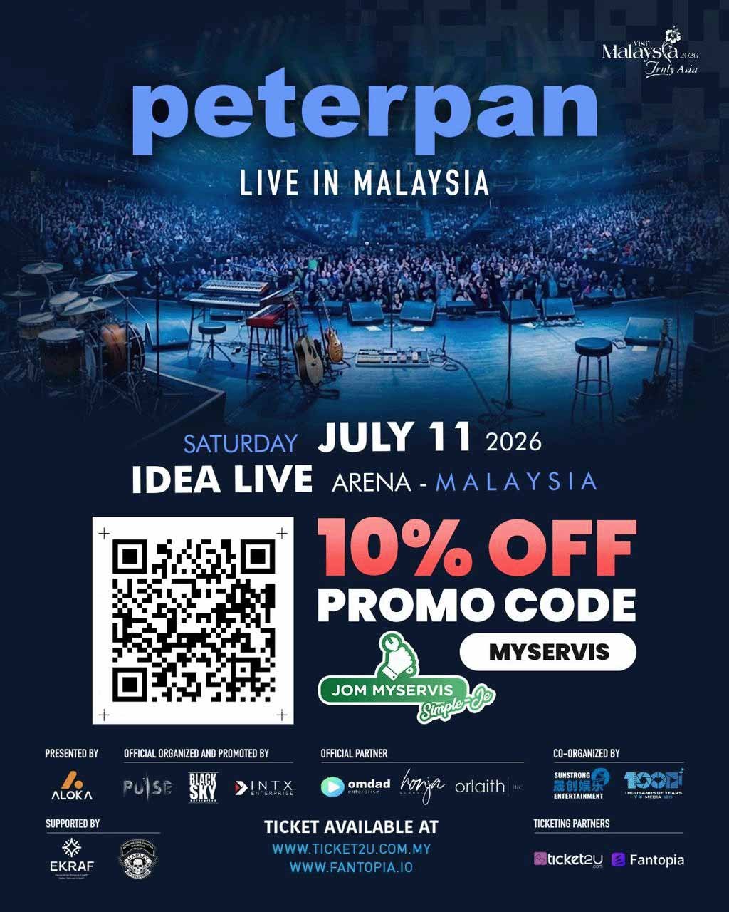 PeterPan live in Malaysia 2026